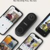 REOLINK Video Doorbell WiFi Camera - Wired 2K Outdoor, 5G&2.4G WiFi, 4:3 Wide View Angle, Smart Detection, Local Storage, No Subscription Front Door Home Security, Customized Chime V2 - Image 7