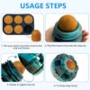 Yipetor Dog Toy, Frozen Treat Toy, Treat Dispensing Dog Toy, Large Chew Toy, Freezable Fillable Rubber Dog Toys, I Reduces Anxiety I Dog Treat Dispenser I Easy to Clean, Interactive Dog Puzzle Toy - Image 2
