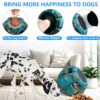 Yipetor Dog Toy, Frozen Treat Toy, Treat Dispensing Dog Toy, Large Chew Toy, Freezable Fillable Rubber Dog Toys, I Reduces Anxiety I Dog Treat Dispenser I Easy to Clean, Interactive Dog Puzzle Toy - Image 4