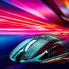 Keyboard and Mouse Gaming LED Wired Combo with Emitting Character Keyboard 4800DPI 2 Side Button USB Mouse Rainbow Backlit Mechanical Feeling Compatible with PC Raspberry Pi Mac Xbox one ps4 - Image 2