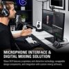 Elgato Wave XLR - Audio Mixer and 75 db Preamp for XLR Mic to USB-C, Control Interface with 48V Phantom Power, Tap-to-Mute, Digital Mixing Software for Streaming, Recording, Podcasting on Mac and PC - Image 2