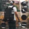 SDYSM Camera Bag Backpack Professional for DSLR SLR Mirrorless Camera Waterproof Laptop Back Pack 15.6 Inch with Rain Cover Anti Theft Travel Case Large Capacity Photography Backpack Black - Image 6