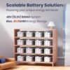 12V 200Ah LiFePO4 Battery, 2560Wh Lithium Deep Cycle Marine/RV Battery with Built-in 100A BMS, Ideal for Trolling Motor, RV, Solar Panel Systems, and Off-Grid Power Solutions (1 pcs, 12V 200Ah) - Image 3
