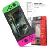 Orzly Glass Screen Protectors Compatible with Nintendo Switch - Premium Tempered Glass Screen Protector Twin Pack [2X Screen Guards - 0.24mm] for 6.2 Inch Tablet Screen on Nintendo Switch Console - Image 7