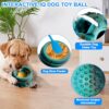 Yipetor Dog Toy, Frozen Treat Toy, Treat Dispensing Dog Toy, Large Chew Toy, Freezable Fillable Rubber Dog Toys, I Reduces Anxiety I Dog Treat Dispenser I Easy to Clean, Interactive Dog Puzzle Toy - Image 3