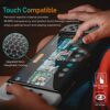ivoler 4-Pack Tempered Glass Screen Protector Designed for Nintendo Switch OLED Model 2021&2023 with [Alignment Frame] Transparent HD Clear[Updated Version] Screen Protector for Switch OLED 7'' - Image 8
