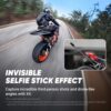 Insta360 X4 Standard Bundle - Waterproof 8K 360 Action Camera, 4K Wide-Angle Video, Invisible Selfie Stick Effect, Removable Lens Guards, 135 Min Battery Life, AI Editing, Stabilization - Image 4