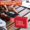 JBL Go 3 Portable Bluetooth Wireless Speaker, IP67 Waterproof and Dustproof Built-in Battery - Gray - Boomph's Comprehensive Ultimate Performance Cloth Solution for Your On-the-Go Sound Experience - Image 6