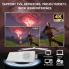 Upgraded Model Wireless Retro Game Stick,Retro Video Game Console,9 emulators, (64G),with Over 40000 Built-in Electronic Games,4K HDMI Output,Dual 2.4G Wireless Control Plug and Play Retro Game (pro) - Image 5