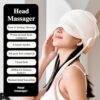 Ayyufe Electric Migraine Relief Cap Massager, Eye & Head Massager with 6 Airbags and 3 Heat Modes, Smart Temple Massager Sleep Aid, Stress Relief, Relaxation - Image 6