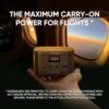 Jackery Explorer 100 Plus Power Station, 99Wh LiFePO4 Battery Power Bank, 3-Port 128W Portable Charger, PD 3.0 Fast Charge, Compatible with MacBook Pro/Air, iPhone 15/14 Series (Solar Panel Optional) - Image 4