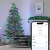 Brizled 164ft 498 LED Smart String Lights, App & Voice Controlled, Dimmable Color Changing Christmas Lights, Works with Alexa & Google Home - Image 7