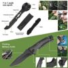 Survival kits 17 in 1, Emergency Survival Gear and Equipment, Cool Gadgets for Men Camping Fishing Hunting Outdoor - Image 3