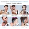 Brightup Beard Trimmer for Men, IPX7 Waterproof Mens Grooming Kit with Cordless Hair Clippers, Electric Razor with LED Display, Shavers for Mustache, Body, Face, Ear, Nose Hair Trimmer, Gifts for Men - Image 2