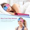 MUSICOZY Sleep Headphones Bluetooth 5.4 Headband, Sports Wireless Earphones Sweat Resistant Earbuds Sleeping Headphone with Ultra-Thin HD Stereo Speaker for Workout Running Cool Gadgets Unique Gifts - Image 4