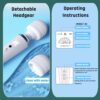 LVFMUFEB Cordless Portable Massager -8 Multiple Speeds and 8 Modes Hand held Electric Muscle Relief Massager with LCD Display, Perfect for Back, Body -|Gift for Women Man her - Image 4
