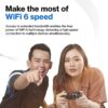 Linksys AX1800 Wi-Fi 6 Router Home Networking, Dual Band Wireless AX Gigabit WiFi Router, Speeds up to 1.8 Gbps and coverage 1,500 sq ft, Parental Controls, maximum 20 devices (E7350) - Image 3