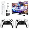 Retro Game Stick, Retro Gaming Console with 20000+ Classic Video Games, 23 Emulators, 64G Storage, 4K HDMI Output and 2.4GHz Wireless Controller, Plug and Play Video Games for TV, Gifts for All Age