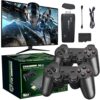 M8 PRO Wireless Game Console - Retro Gaming Consoles with built in 20000+ games, 9 Classic Emulators, 4K HDMl Output and 2.4GHz Wireless Controller, Plug and Play Video Game Stick for TV(64G)
