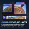 Insta360 X4 Standard Bundle - Waterproof 8K 360 Action Camera, 4K Wide-Angle Video, Invisible Selfie Stick Effect, Removable Lens Guards, 135 Min Battery Life, AI Editing, Stabilization - Image 8