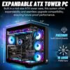Panorama Gaming PC Desktop (NVD GeForce RTX 5080, Intel 24-Core i9-14900KF Processor, 64GB DDR5 RAM, 2TB Gen4 NVMe SSD, WiFi 6E, HDMI, Windows 11 Pro) Best 2025 Prebuilt Tower RGB Gamer Computer - Image 7