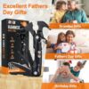 BIIB Gifts for Men, 12 in 1 Hammer Multitool Birthday Gifts for Men, Mens Gifts for Him, Husband, Grandpa, Gifts for Dad Who Have Everything Camping Essentials, Cool Gadgets Camping Survival Tools - Image 6