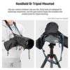 NEEWER Camera Rain Cover, Small Size Durable Nylon Raincoat Compatible with Canon Sony Nikon DSLR Mirrorless Vlog Camera & Lenses Within 200mm, with Sleeves, Drawstrings, Viewing Window, PB003 - Image 2