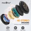 MUSICOZY White Noise Sleep Headphones Bluetooth Headband, Sleeping Headphones Mask, 3D Wireless Music Sleeping Headphones Earbuds for Insomnia Yoga Travel Office Relax Cool Tech Gadgets Gifts 2 Packs - Image 9