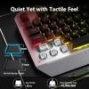 AULA Keyboard, T102 104 Keys Gaming Keyboard and Mouse Combo with RGB Backlit Number Pad, All-Metal Panel Waterproof Light Up PC Keyboard, USB Wired Computer Keyboards Gaming for MAC Xbox PC Gamer - Image 7