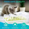 ALL FOR PAWS Interactive Puzzle Feeder and Cat Toy - Cat Brain Stimulation and Slow Feeder for Enrichment - For Indoor Cats - Image 5