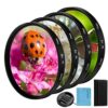 58mm Close-up Filter Kit 4 Pieces (+1,+2,+4,+10) Macro Filter Accessory Set with Pouch for Canon Nikon Sony Pentax Olympus Fuji DSLR Camera