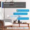 TP-Link Tapo Matter Supported Smart Plug Mini, Compact Design, 15A/1800W Max, Super Easy Setup, Works with Apple Home, Alexa & Google Home, UL Certified, 2.4G Wi-Fi Only, White, Tapo P125M(3-Pack) - Image 6