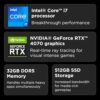 Lenovo Legion 5i Gaming Laptop - NVIDIA GeForce RTX 4070 8G - 16” WQXGA Display - Intel Core i7-14650HX - 32GB RAM - 512GB SSD - Windows 11 Home - Luna Grey - Image 2