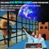 ANGFA Retro Game Console, Retro Gaming Console HDMI and AV Output 8-Bit Classic Game Console with Built-in 620 Games and 2 Retro Controller for Christmas Birthday - Image 3