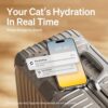 PETLIBRO Cat Water Fountain, App Monitoring Pet Fountains for Cats Indoor with Stainless Steel Tray, 2.5L/84oz Dockstream Automatic Water Dispenser for Drinking, 2.4G Wi-Fi Smart Bowl Inside - Image 3