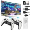 Upgraded Model Wireless Retro Game Stick,Retro Video Game Console,9 emulators, (64G),with Over 40000 Built-in Electronic Games,4K HDMI Output,Dual 2.4G Wireless Control Plug and Play Retro Game (pro)