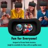Orzly VR Headset Designed for Nintendo Switch & Switch OLED Console with Adjustable Lens for a Virtual Reality Gaming Experience and for Labo VR - Black - Gift Boxed Edition - Image 4