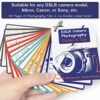 DSLR Cheat Sheet for Canon Nikon Sony Camera Accessories Photography Gifts Photographer, Quick Reference Cards Photography Guides & Tips: Settings, Exposure, Modes, Composition, Lighting Etc 4×3 Inch - Image 2