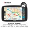TomTom Trucker 620 6 Inch Gps Navigation Device For Trucks with Wi-Fi Connectivity, Smartphone Services, Real Time Traffic And Maps Of North America - Image 3