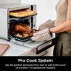 Ninja Countertop Oven Double Stack XL & Air Fryer with Pro Cook System, 12-in-1, Flexdoor, FlavorSeal, SMART FINISH with DualZone Technology, Air Fryer, Bake, Broil, Reheat, Stainless Steel, DCT651 - Image 4