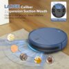 UMMUND Robot Vacuum and Mop Combo, 2 in 1 Robotic Vacuum Cleaner, with WiFi/App/Voice, Schedule Settings, Self-Charging, Ideal for Hard Floor, Pet Hair and Low Pile Carpet - Image 3