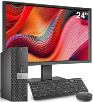 Dell Vostro 3910 Desktop Computer | 12th Gen Intel 4-Core Processor | 16GB DDR4 RAM | 256GB SSD + 1TB HDD | Intel UHD Graphics 730 | WiFi 6 | DVD-RW | Display Port | HDMI | Windows 11 Pro