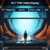 HP Victus 16.1 Ryzen 7 RTX 4070 Premium Gaming Laptop, 16.1" FHD 144Hz, AMD Ryzen 7 8845HS (Beats i7-1355U), NVIDIA GeForce RTX 4070, 64GB DDR5 RAM, 2TB SSD, HDMI, Wi-Fi 6, Windows 11 Pro - Image 4