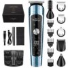 Brightup Beard Trimmer for Men, IPX7 Waterproof Mens Grooming Kit with Cordless Hair Clippers, Electric Razor with LED Display, Shavers for Mustache, Body, Face, Ear, Nose Hair Trimmer, Gifts for Men - Image 7