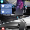 Wireless Car Charger, MOKPR Auto-Clamping Car Mount 15W/10W/7.5W Fast Charging Air Vent Car Phone Mount Compatible with iPhone 15/14/13/13 Pro/12 Pro Max/12 pro/12/11/10 Series, Samsung Galaxy Series - Image 3