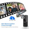 Lunelyx 1080P Video Doorbell Camera, Wireless Indoor/Outdoor Surveillance Cam, Cloud Storage, 2.4G WiFi Only, AI Human Detection, Cloud Storage, Night Vision, Two Way Audio - Image 5