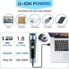 Brightup Beard Trimmer for Men, IPX7 Waterproof Mens Grooming Kit with Cordless Hair Clippers, Electric Razor with LED Display, Shavers for Mustache, Body, Face, Ear, Nose Hair Trimmer, Gifts for Men - Image 4