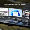 BOSGAME P4 Light Gaming Mini PC Ryzen 7 5700U 32GB RAM 1TB SSD Winodws 11 Pro Triple 4K 60HZ Displays Desktop Computers, Support PS3 Emulator Micro PC, HDMI+DP+Type-C, WiFi 6E, BT5.2, Dual 2.5GbE LAN - Image 3