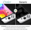 ivoler 4-Pack Tempered Glass Screen Protector Designed for Nintendo Switch OLED Model 2021&2023 with [Alignment Frame] Transparent HD Clear[Updated Version] Screen Protector for Switch OLED 7'' - Image 9