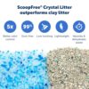 Official PetSafe ScoopFree Crystal Reusable Tray - Compatible with PetSafe ScoopFree Crystal Automatic Self-Cleaning Litter Boxes, Includes 4.3 lb of Premium Non Clumping Crystal Litter, Fresh Scent - Image 5